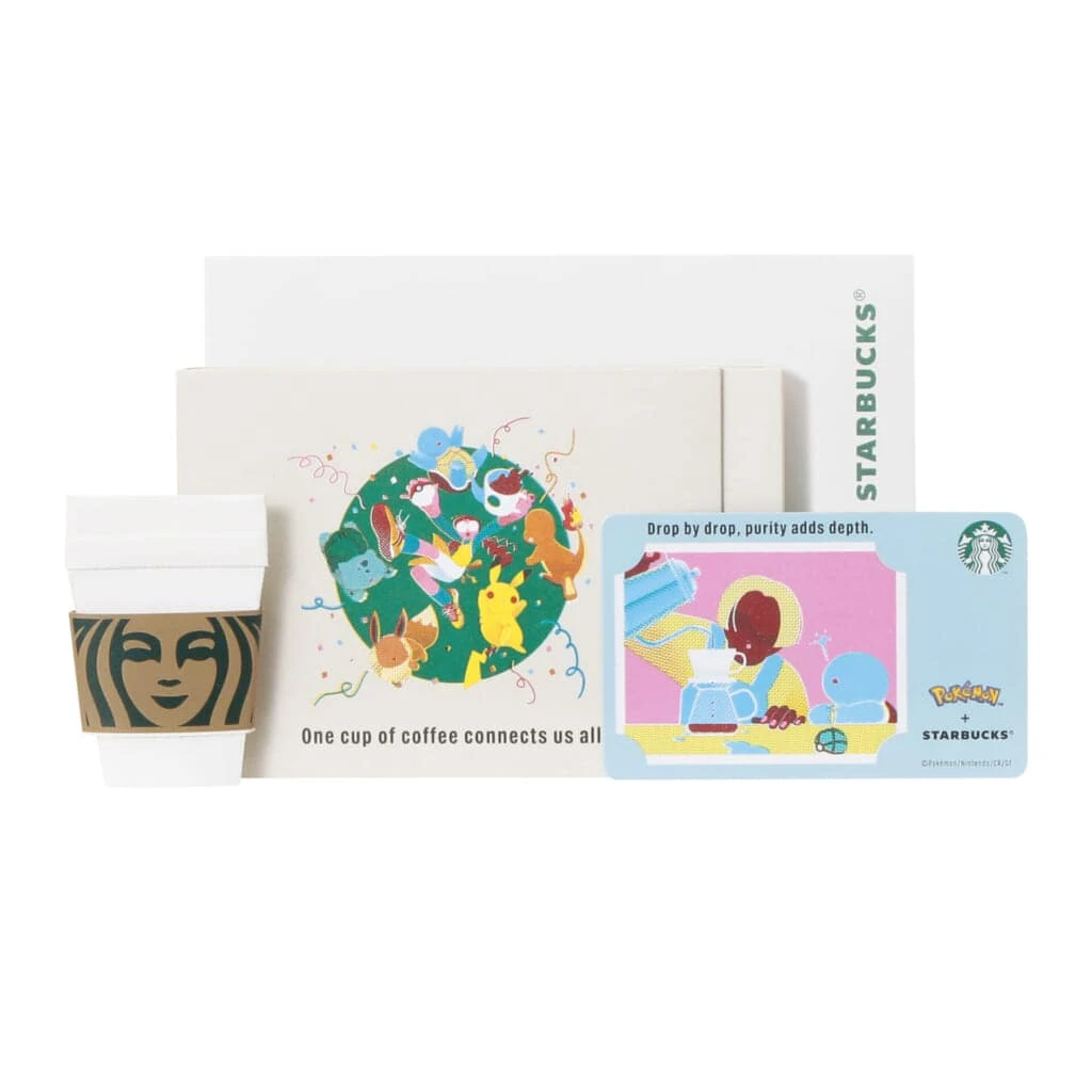 Pokémon + STARBUCKS スターバックス カード ギフト ゼニガメ/¥2700