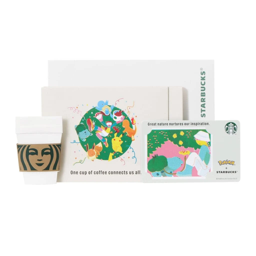 Pokémon + STARBUCKS スターバックス カード ギフト フシギダネ/¥2700