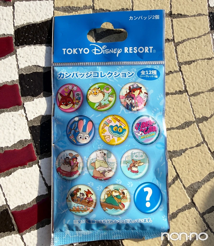 カンバッジ 2個 ズートピア／￥600