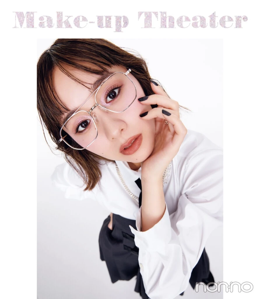【堀田真由】THREEのメタリックライナーで星に恋するギークガール【メイク連載Make-up Theater】