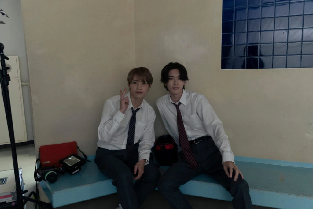 『あたしの!』木村さん&山中さんの撮影オフショット