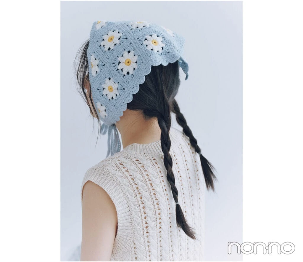 出口夏希の韓国風ヘアアレンジモデルカット4-2