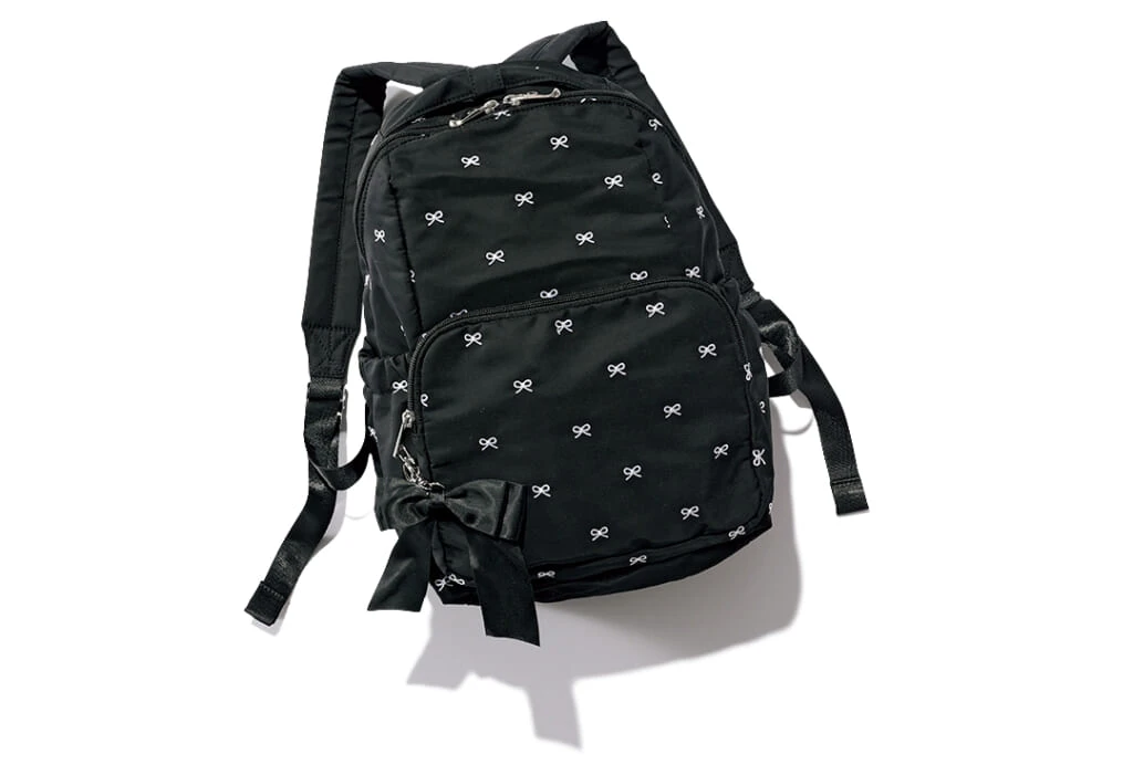 SAC’S BARのハートの黒リュック