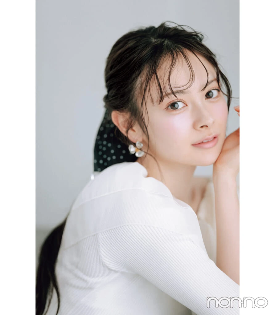 AKB48伊藤百花さん令和のポニーテールとシュシュモデルカット5-1