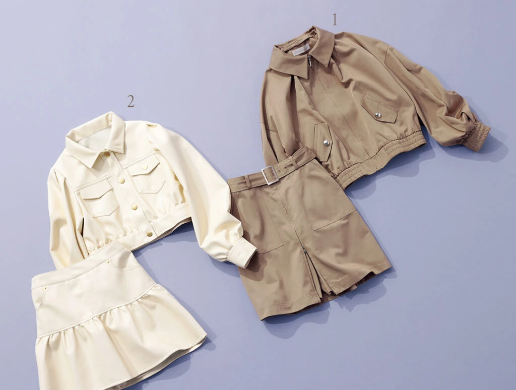 春服おすすめのミニスカセットアップ