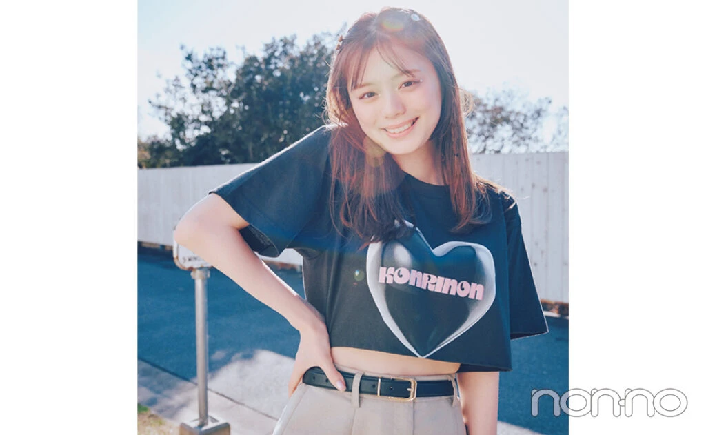 ライブTシャツを裾をパツッと切ってクロップド丈Tシャツに/夏休みのお出かけ