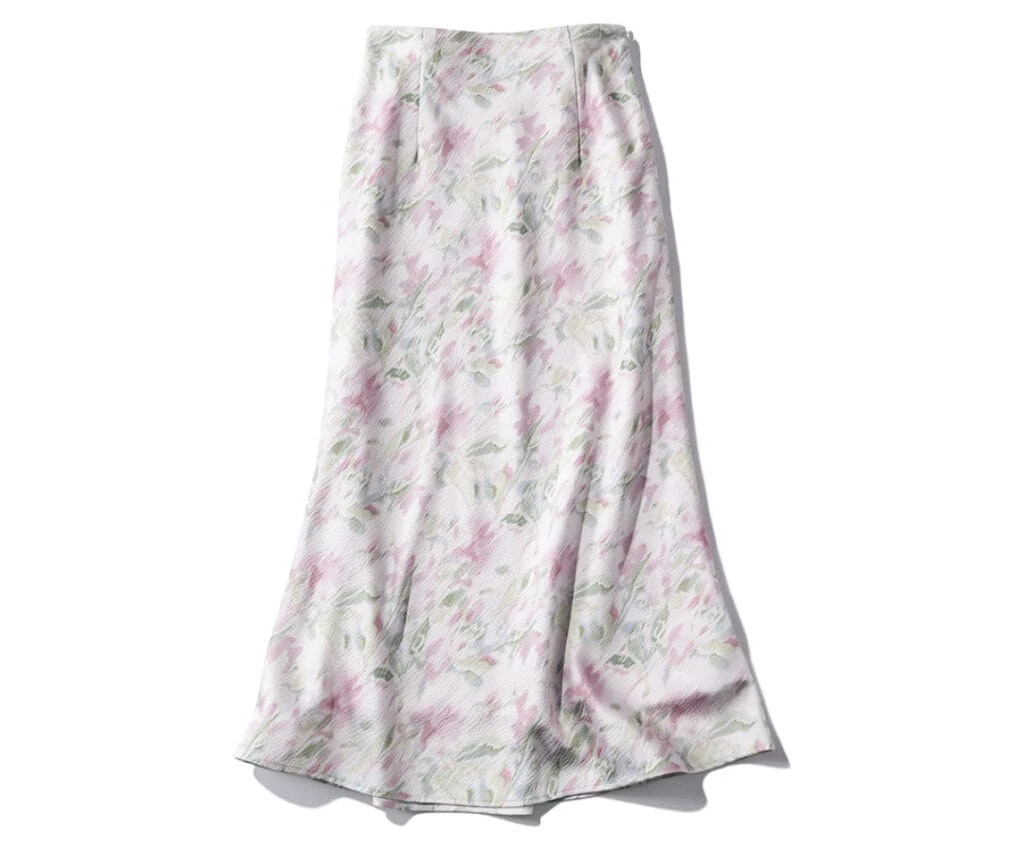 春服おすすめのにじみ花柄1