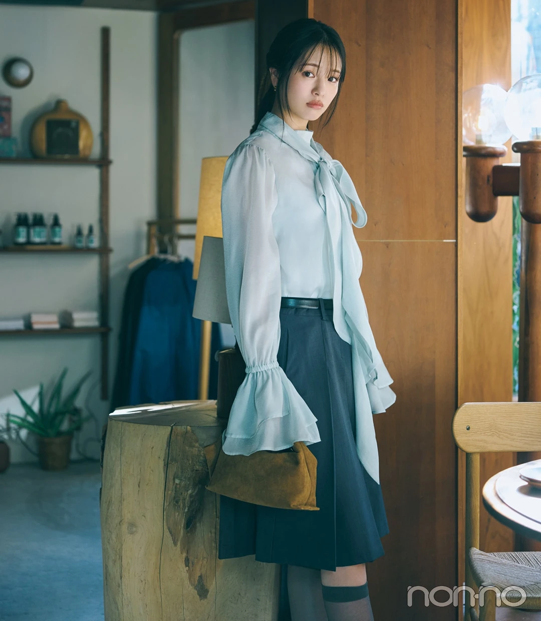 横田真悠と探す"ひとさじロマンティック"な春物語モデルカット2