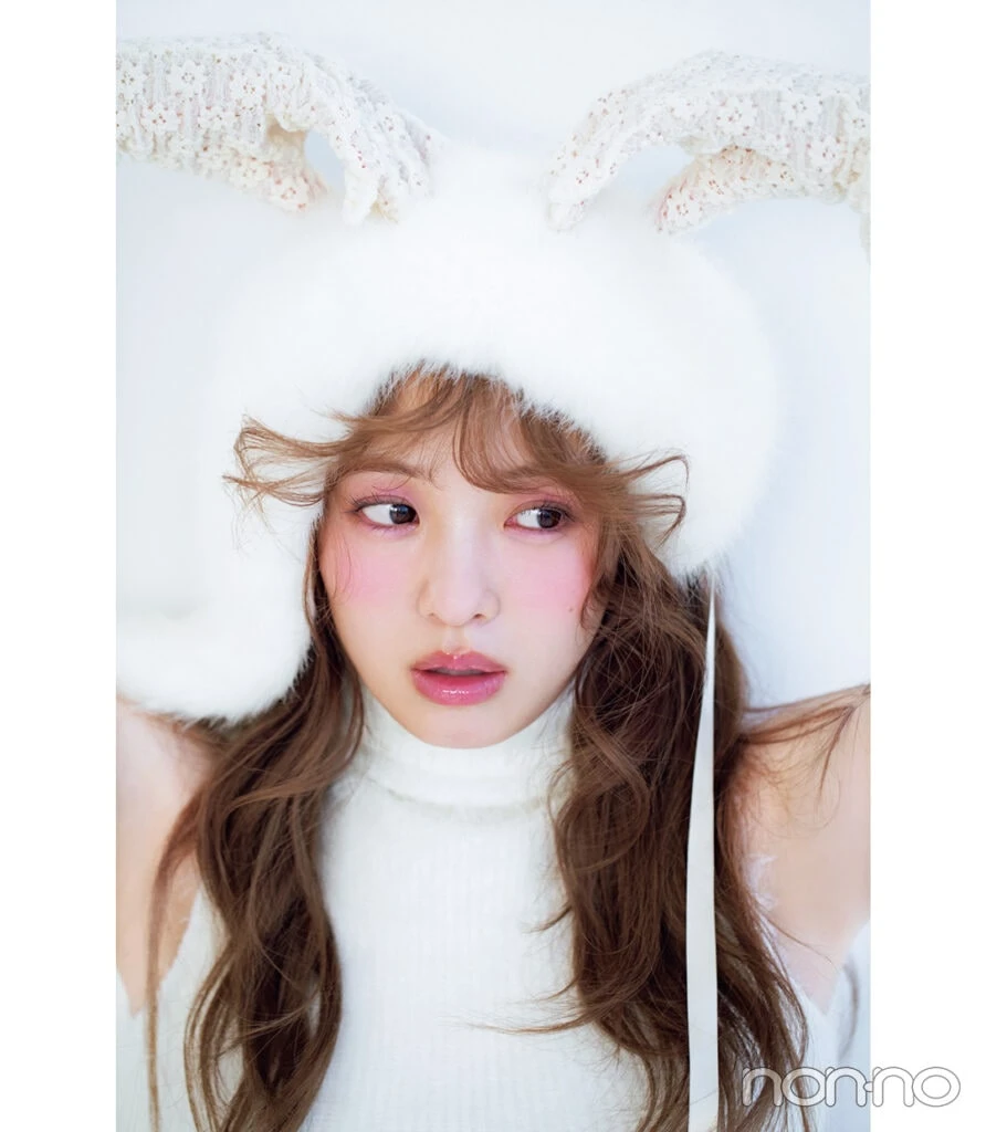 横田真悠のうさぎメイクモデルカット1-14
