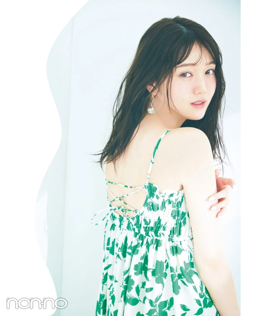 背中美容モデルカット
