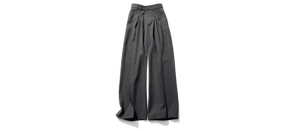 しゃれ感シンプルな着こなしを作る9アイテム-グレースラックス