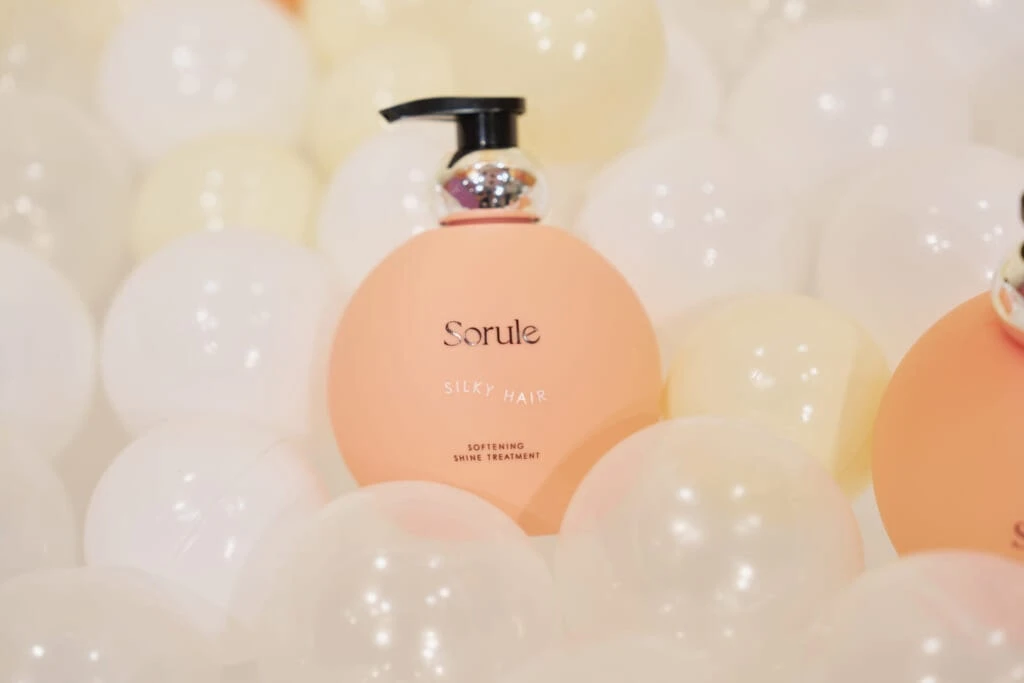 Sorule(ソルレ)のヘアケアボトル