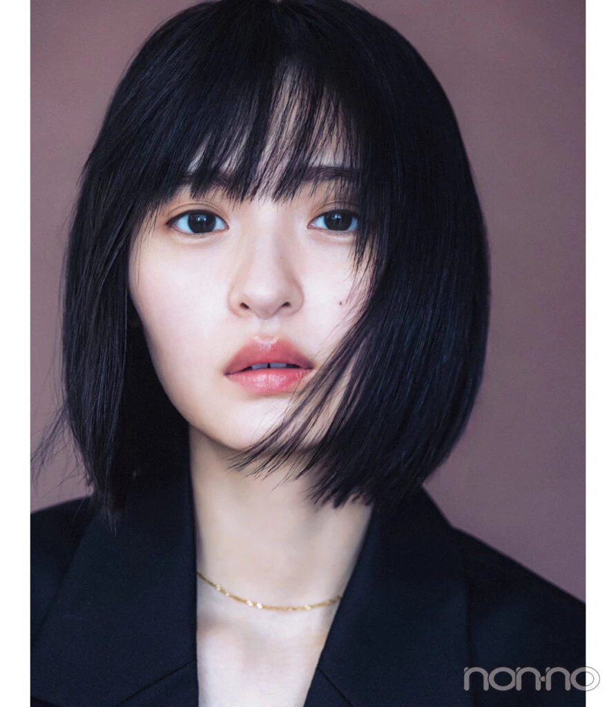 ボブヘアの遠藤さくら