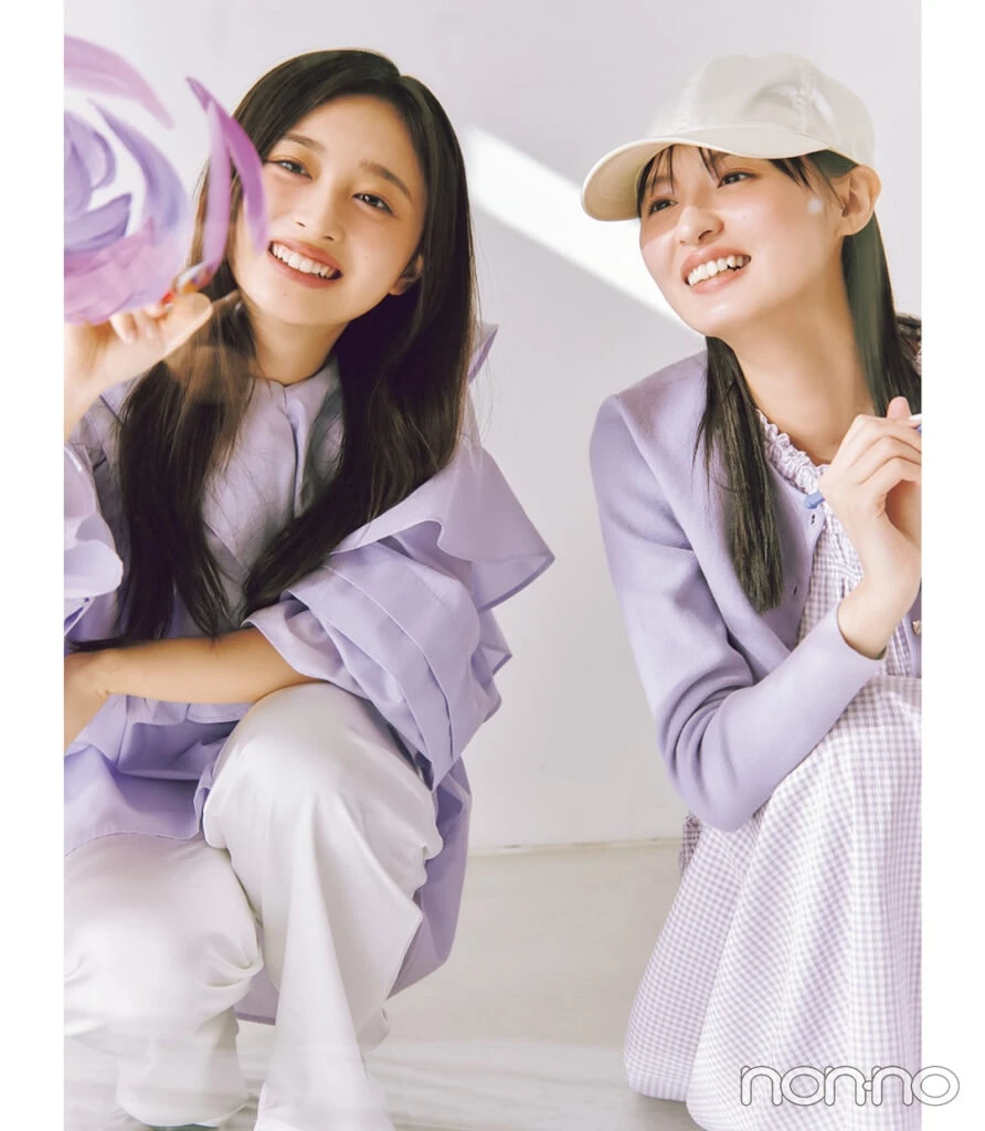 ぴゅあラベンダーをまとった遠藤さくら×井上和6