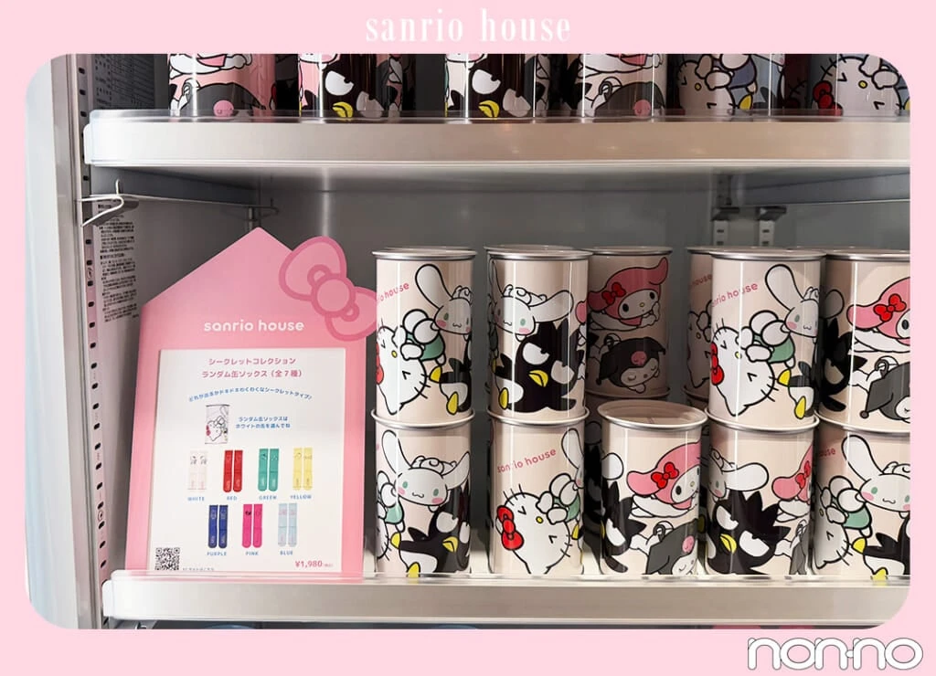 ランダム缶ソックス（全6種）