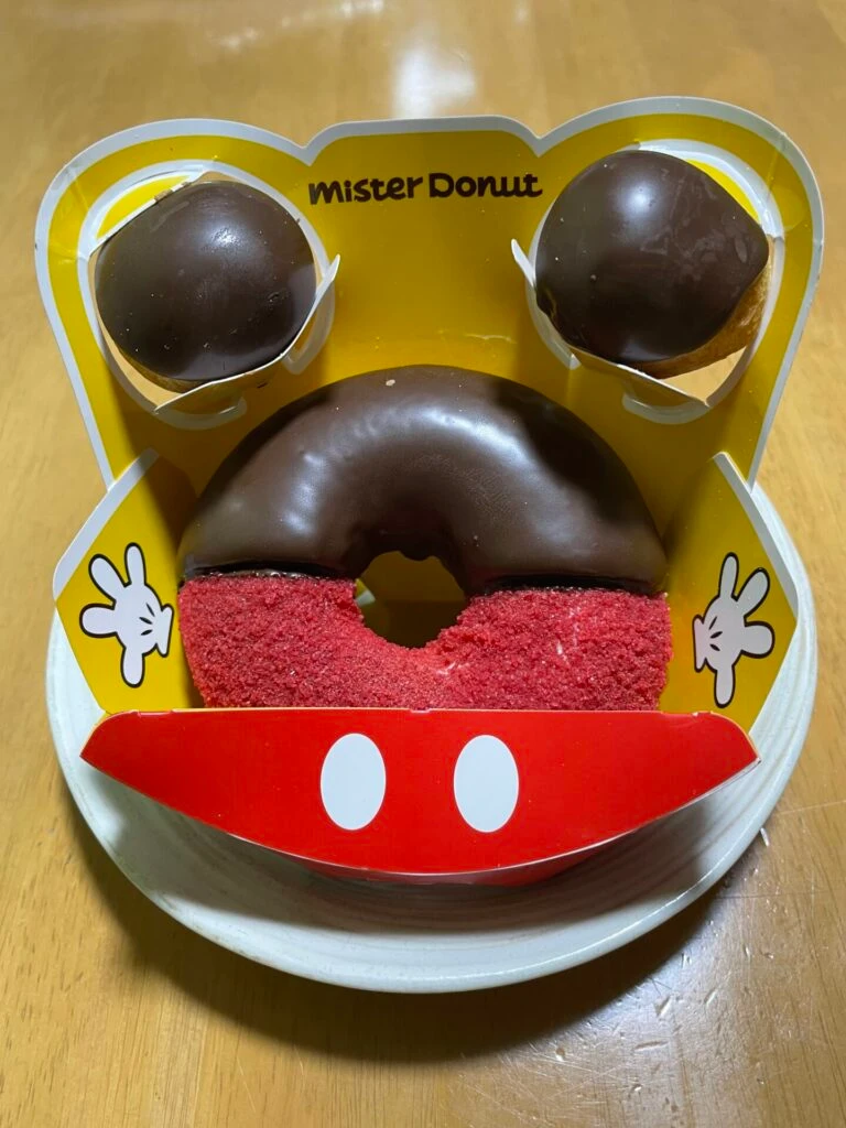 ふわふわシューチョコリング＜ミッキーマウス＞