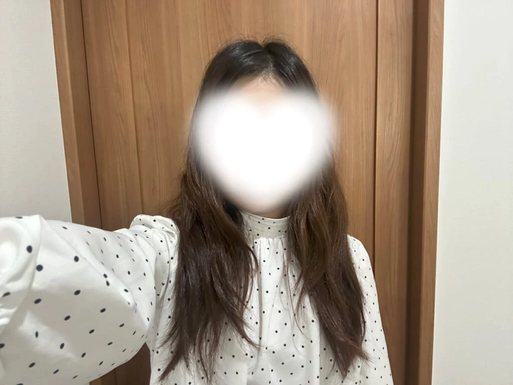 寝起きの髪
