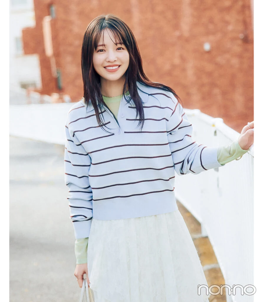 横田真悠の好きな色で大人っぽく進化♡春休み着回し15daysモデルカット3-1