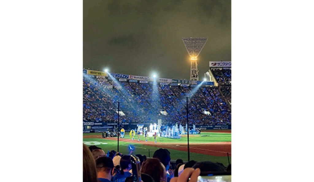 昨年から野球観戦にハマり中♡