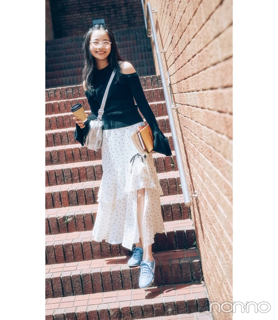林芽亜里の2週目 火曜日の作り置きコーデ