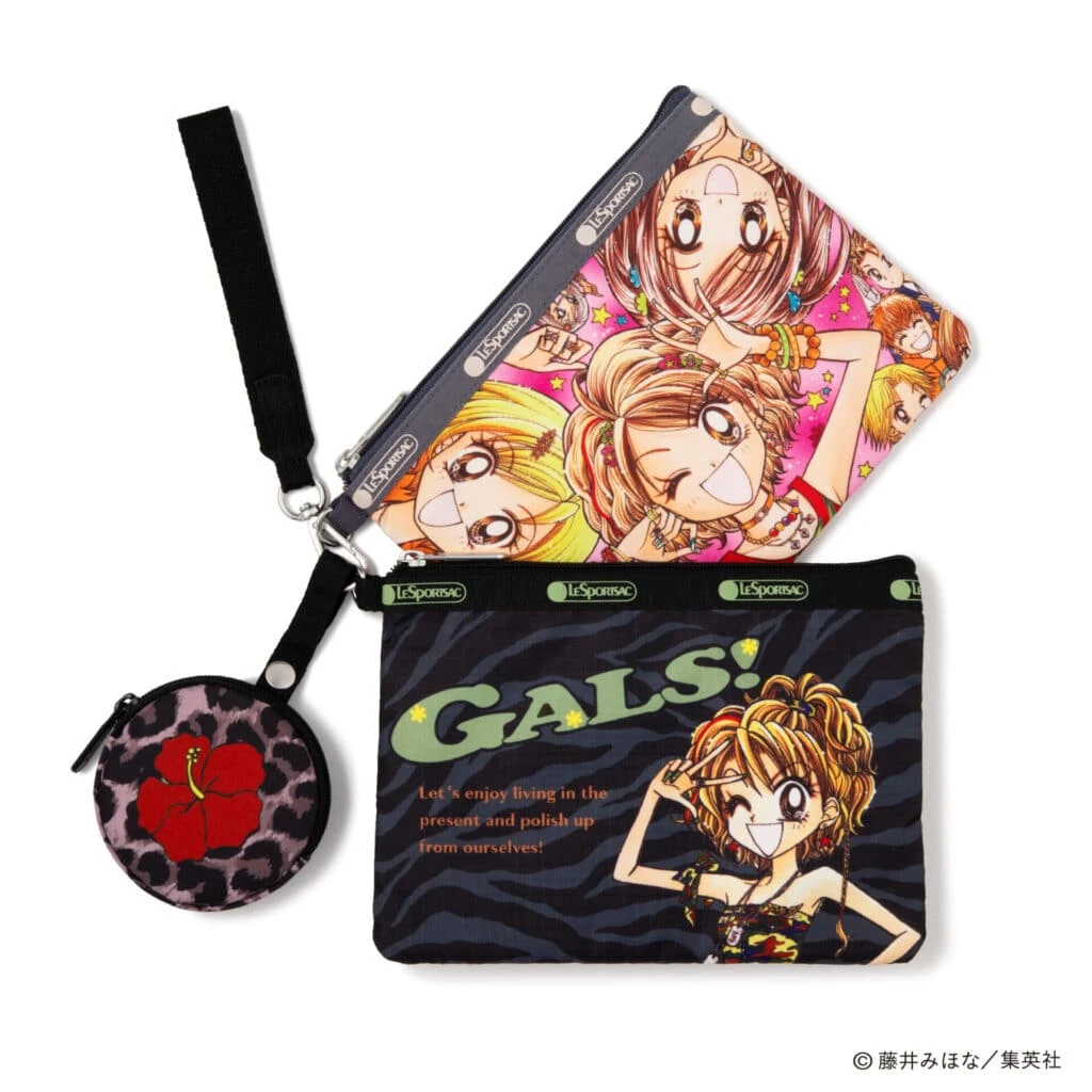 LeSportsac×『GALS!』Wristlet Pouch W/Charm
