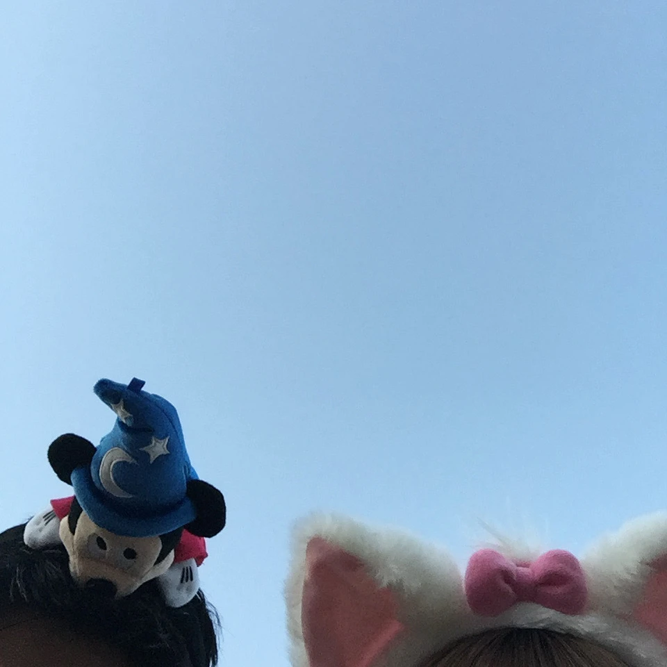 ディズニーカチューシャ　マリーちゃんミッキー