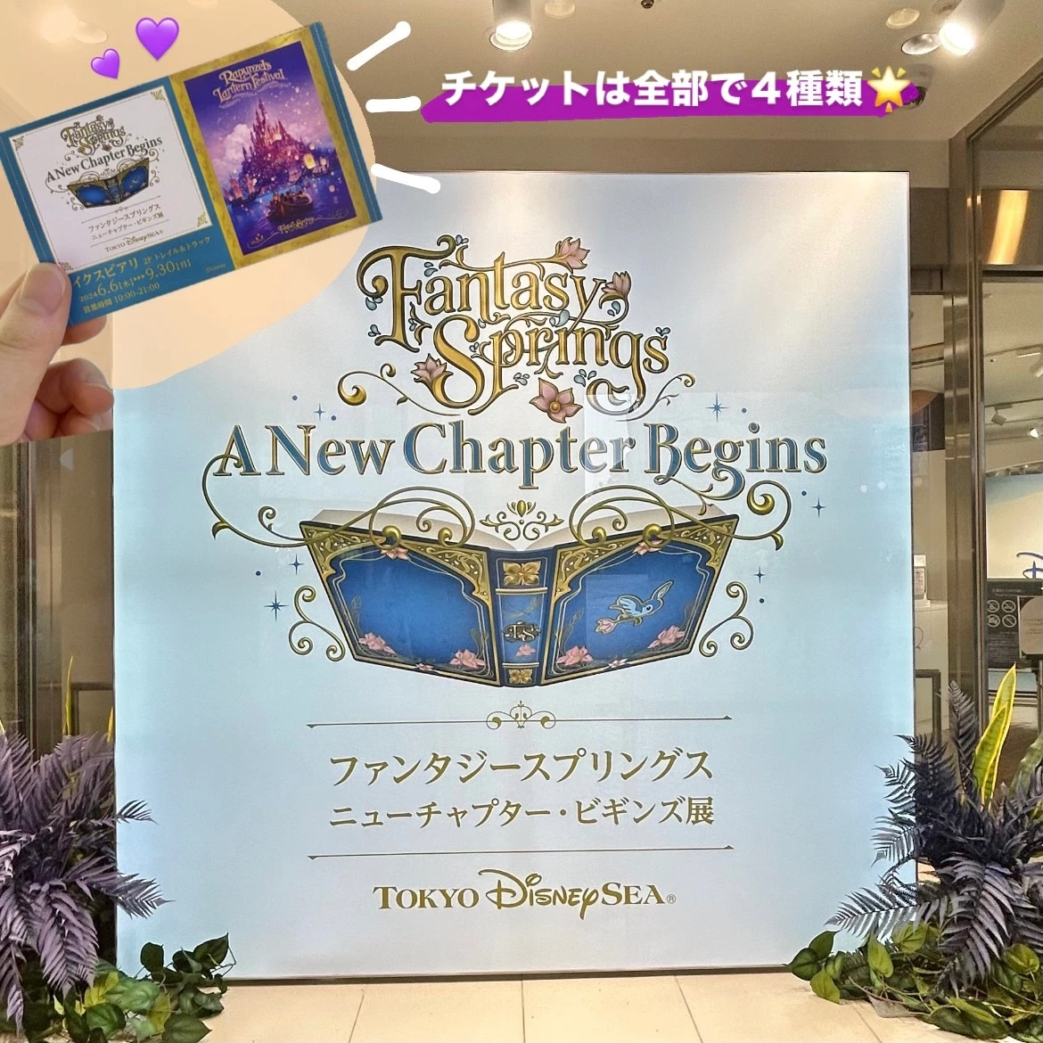 ファンタジースプリングスニューチャプター・ビギンズ展