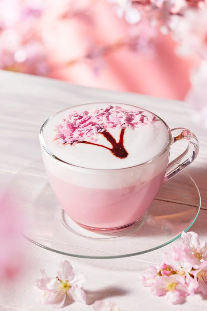 『桜 咲くよ ラテ』