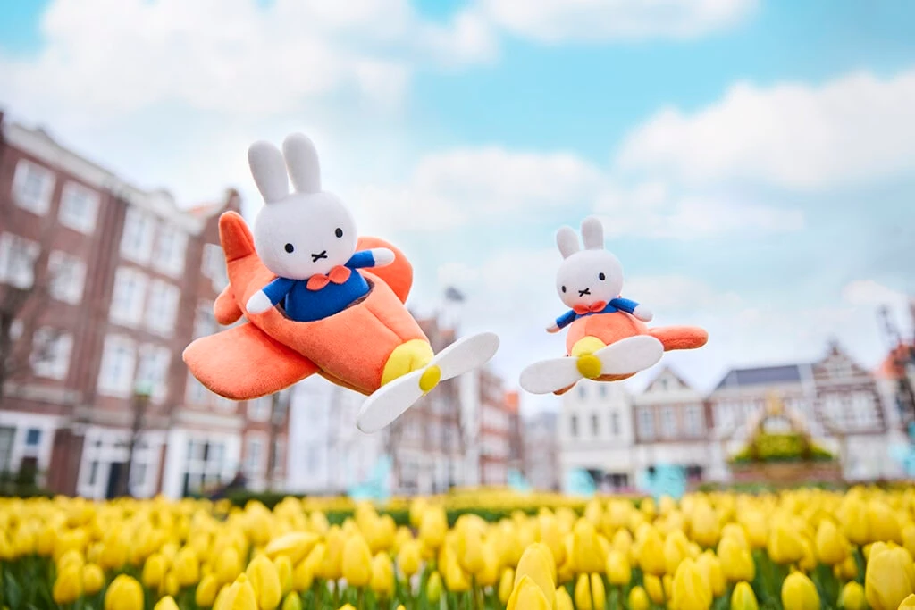 ミッフィーグッズを販売する「バニー・ホップ・ギフト」の新グッズ、ハウステンボスオリジナルのぬいぐるみ
