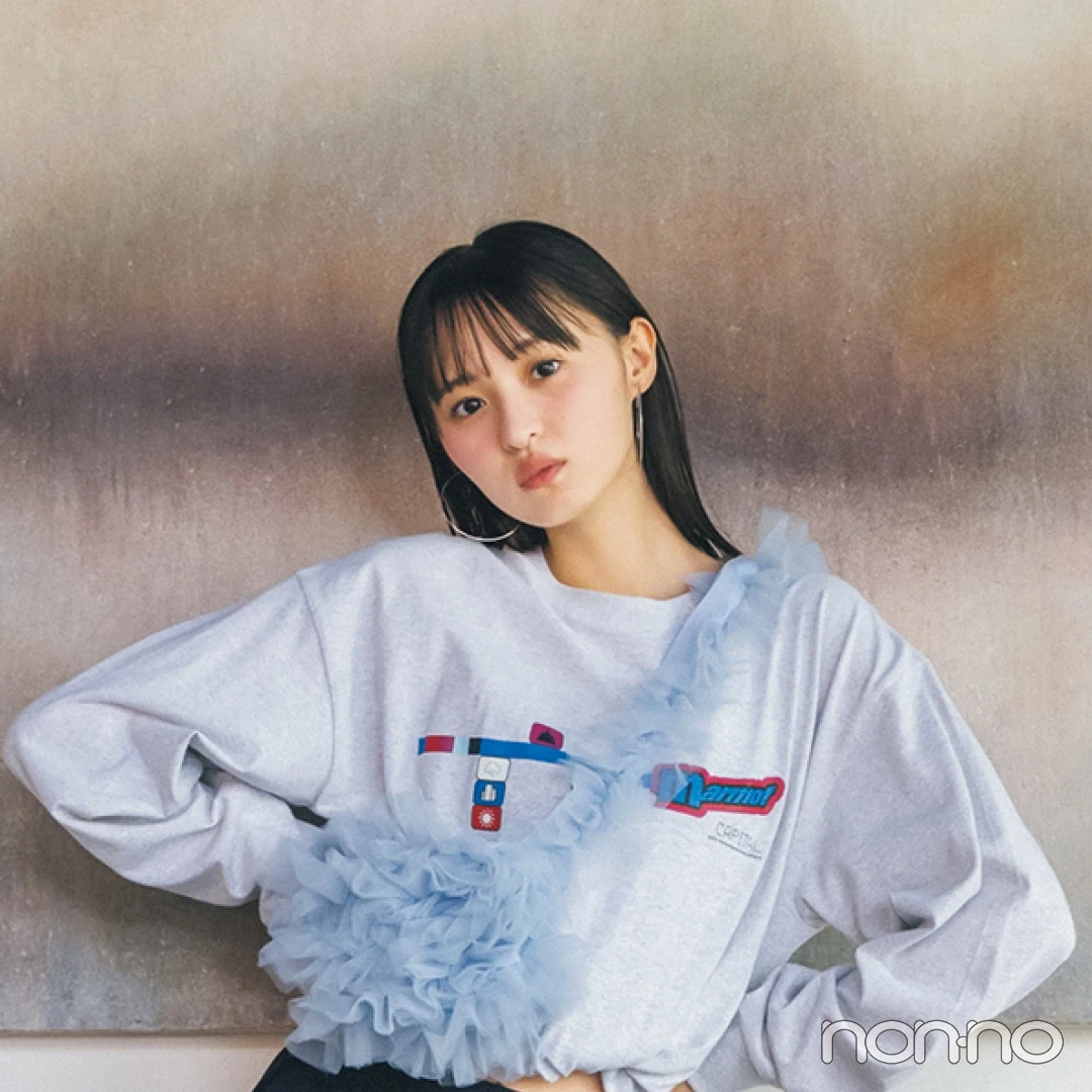 【遠藤さくらの毎日ロンT】リラクシーで可愛い7コーデ