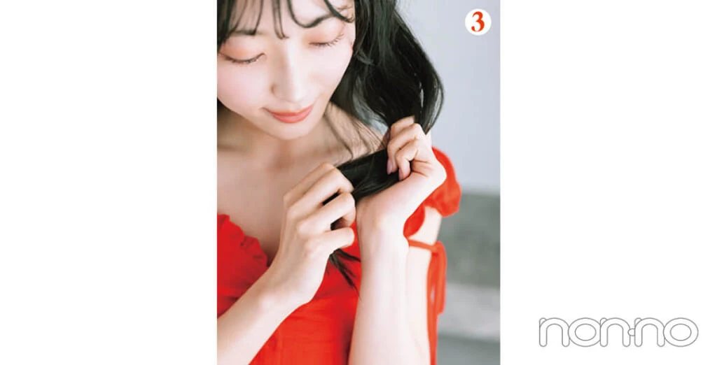 AKB48佐藤綺星さん令和のポニーテールとシュシュプロセスカット2-6