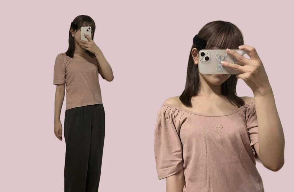muguet　カットソー着回し