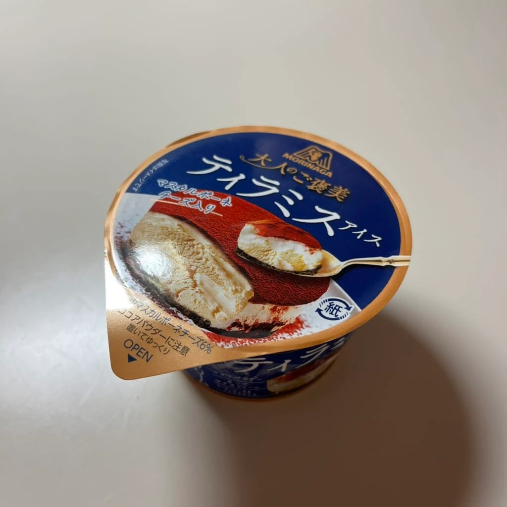 森永製菓　ティラミスアイス 商品画像