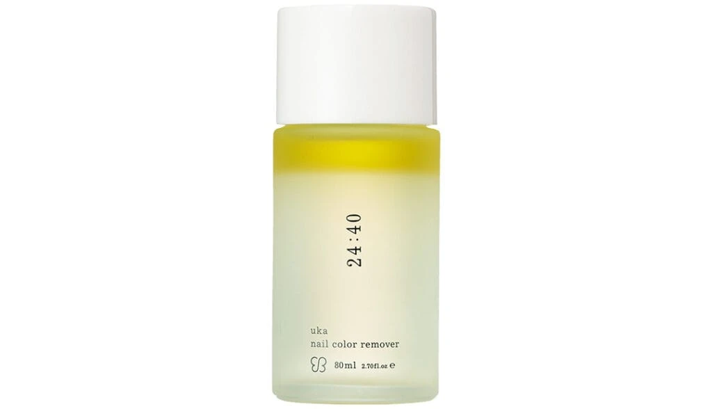 uka nail color remover 24:40 80ml￥2750／uka Tokyo head office　