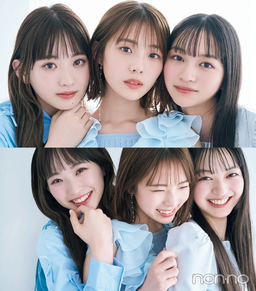 菊地姫奈、村上なずな、佐藤和奏