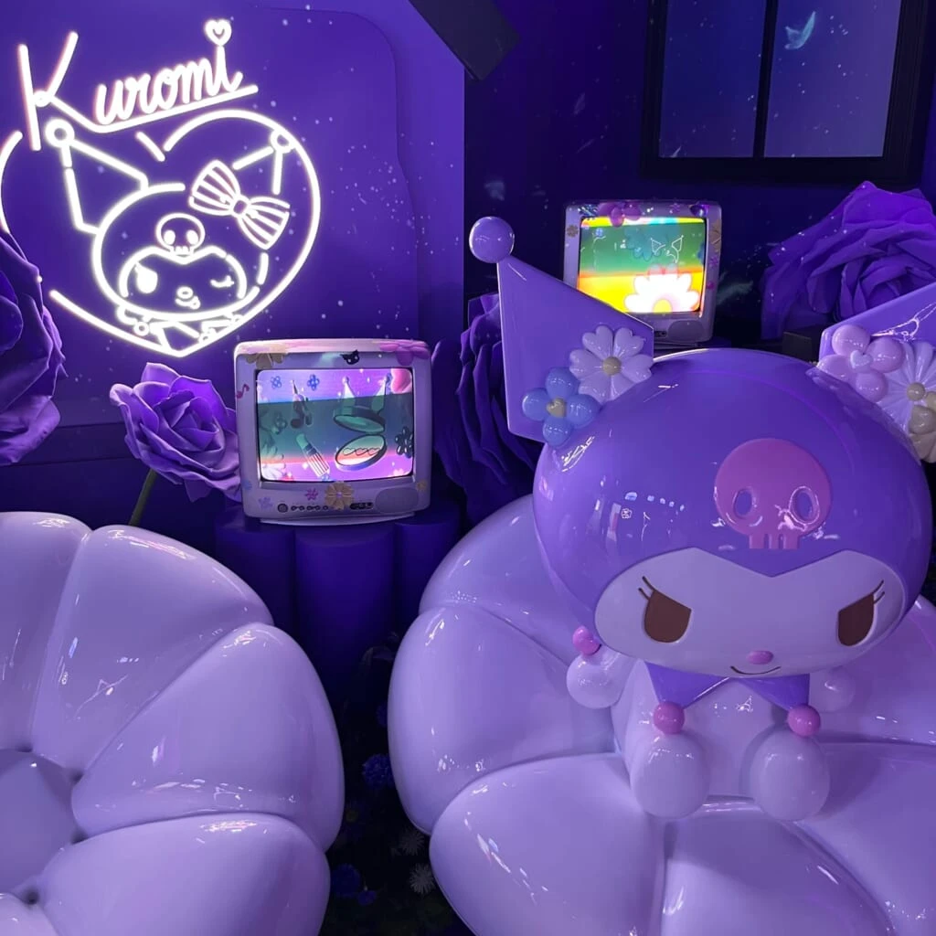 サンリオエキシビションのクロミルーム。