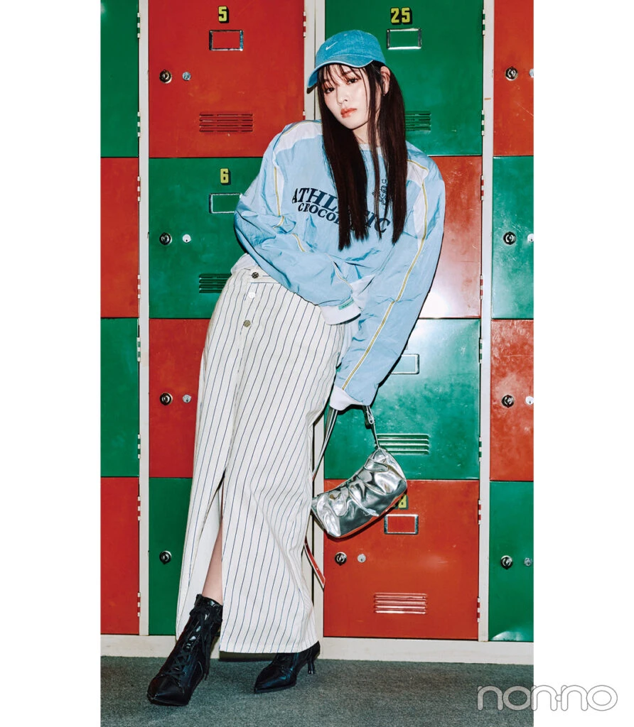 横田真悠のMAYUU IN PLAYFUL DENIMモデルカット3-2