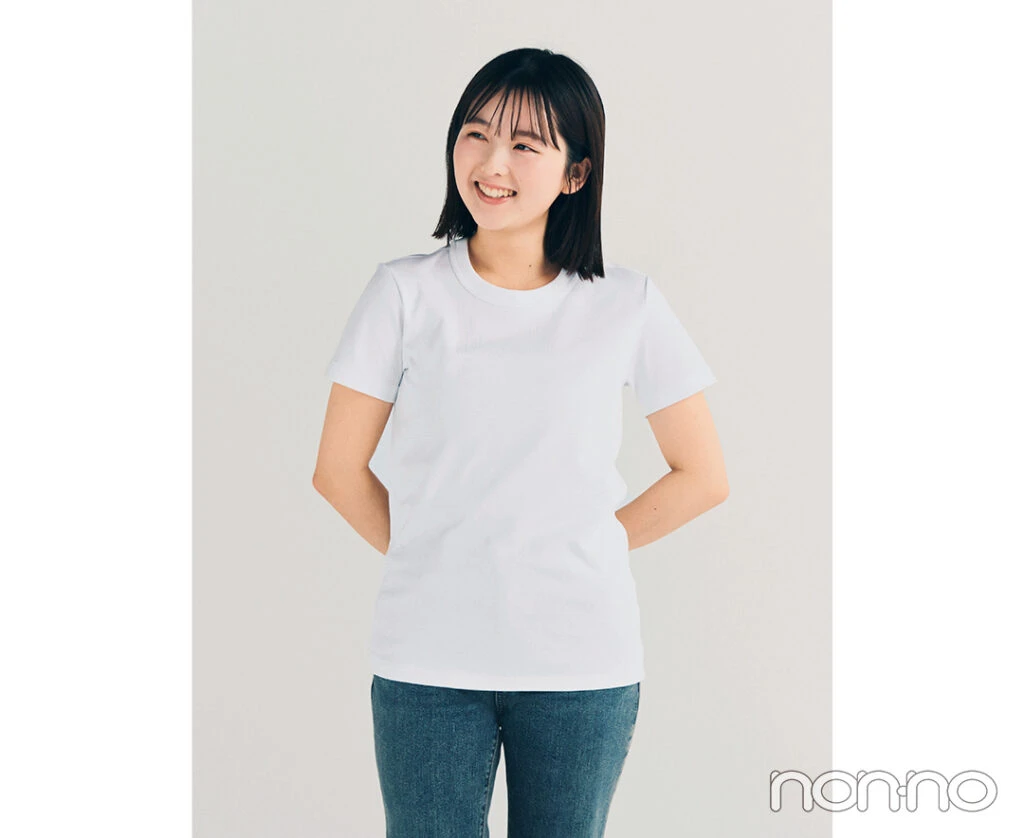 Uniqlo UのクルーネックTの着用レビュー