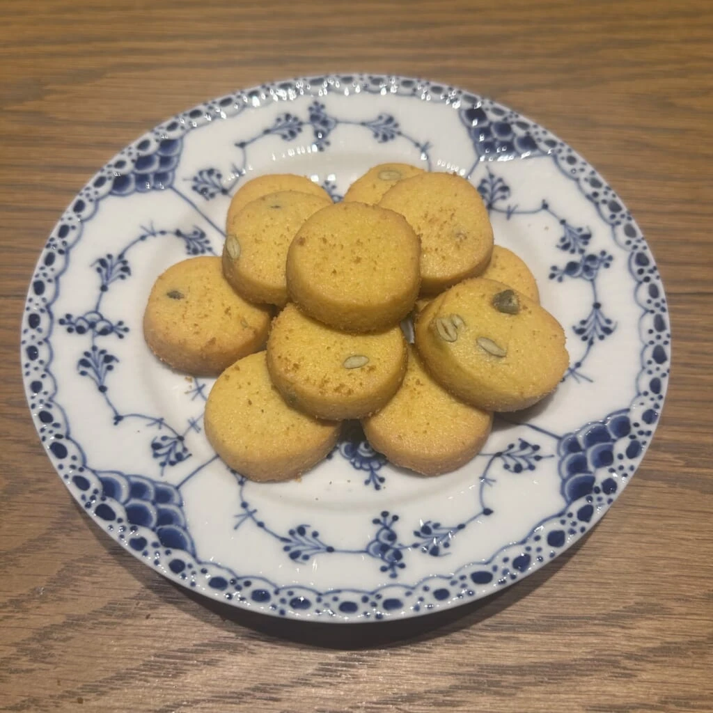ほめられかぼちゃのクッキー