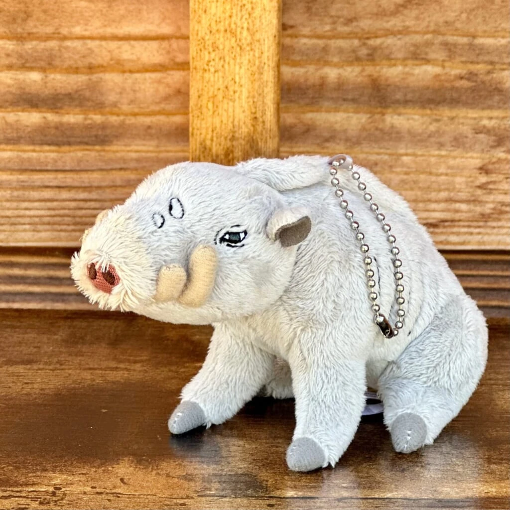 『ジブリパーク』「もののけの里」限定お土産グッズ：乙事主のぬいぐるみマスコットキーホルダー