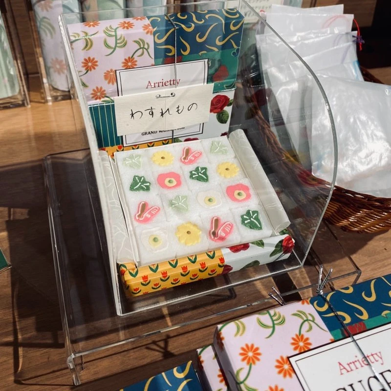 『ジブリパーク』で買えるおすすめお土産・お菓子：角砂糖　借りぐらしのアリエッティ　わすれもの
