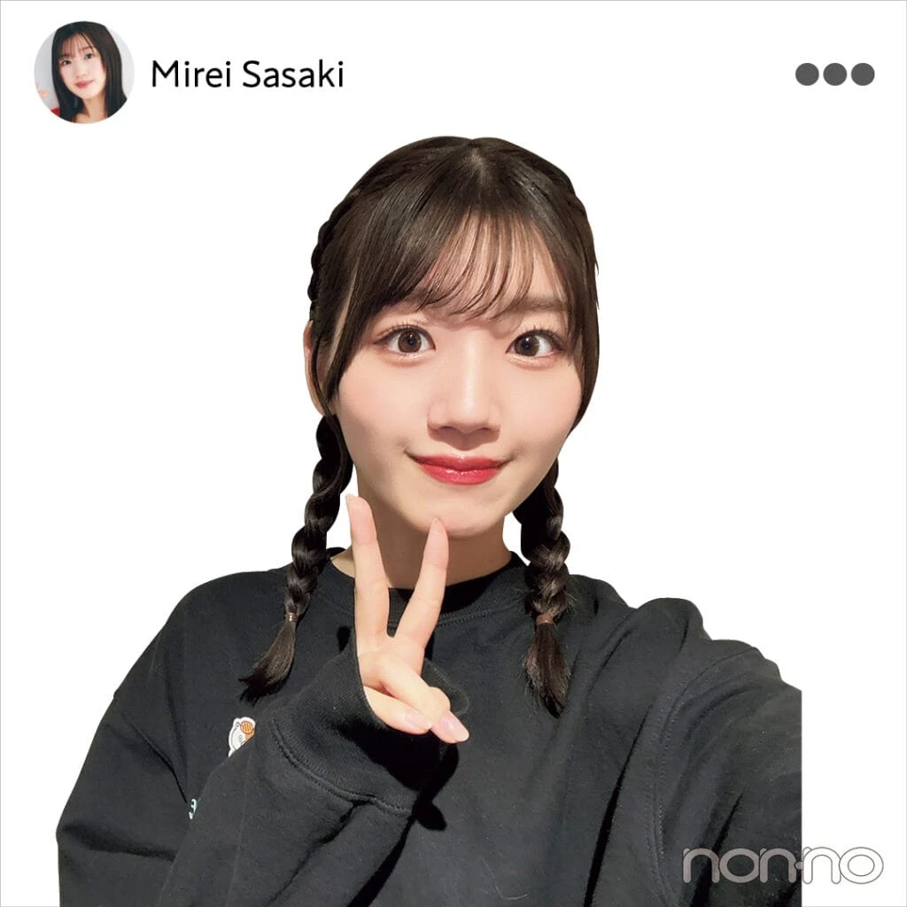 佐々木美玲（日向坂46）が人生で一度はしてみたい髪形・髪色は？