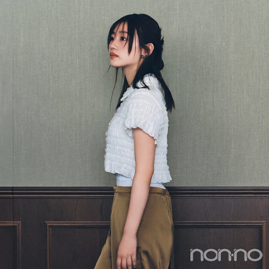【non-no web】佐々木美鈴が着こなす大学生の毎日コーデ