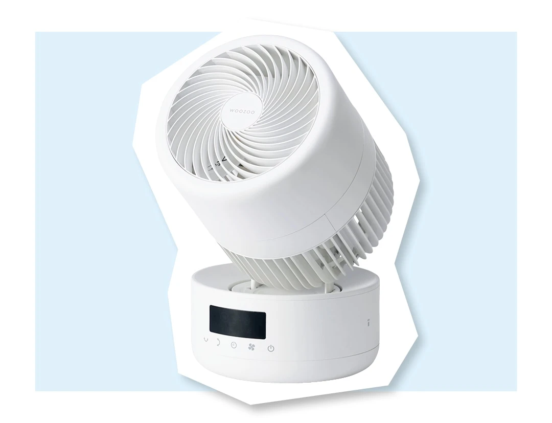 一人暮らしおすすめ家電 アイリスオーヤマ サーキュレーター WOOZOO 360 barrel PCF-CD15TECA