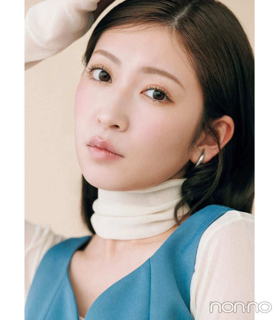 骨格に合ったアイブロウメイクで垢抜けた吉田朱里さん