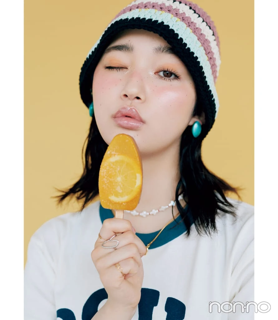 小宮山莉渚のアイスクリームメイクモデルカット2-1