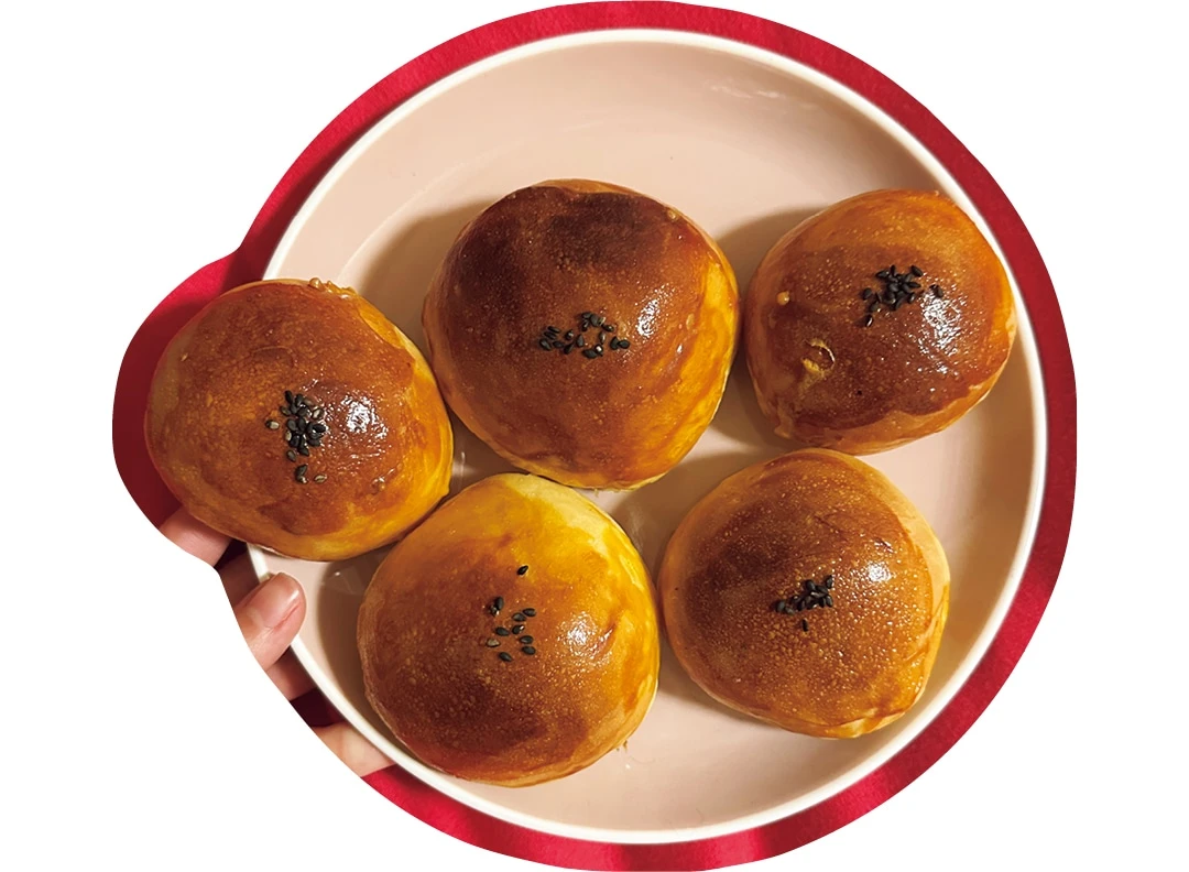 パン作りが趣味で大学にも持参(るこさん・大学3年)