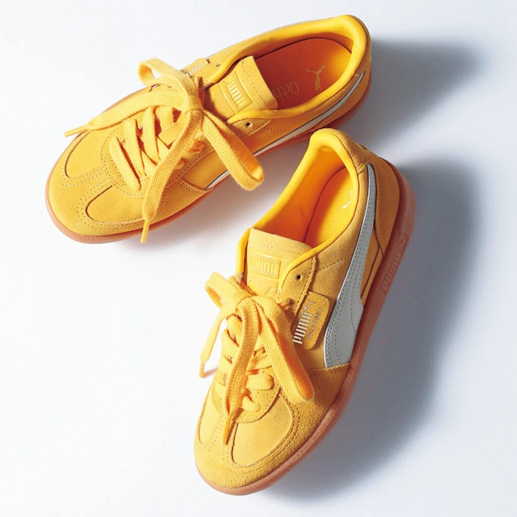 差し色にしたいスニーカー「PUMA
ユニセックス パレルモ シトラス スニーカー」