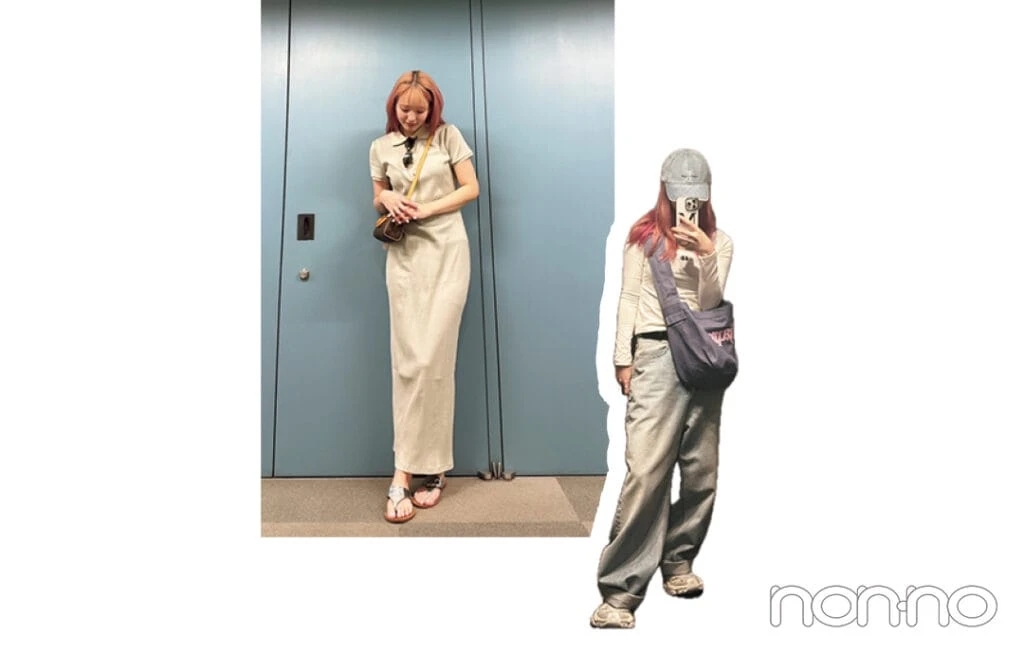 横田真悠のラクチン私服