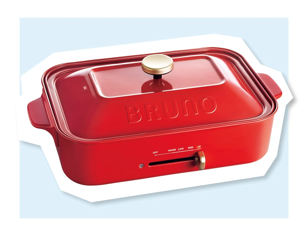 一人暮らしおすすめ家電 BRUNO コンパクトホットプレート